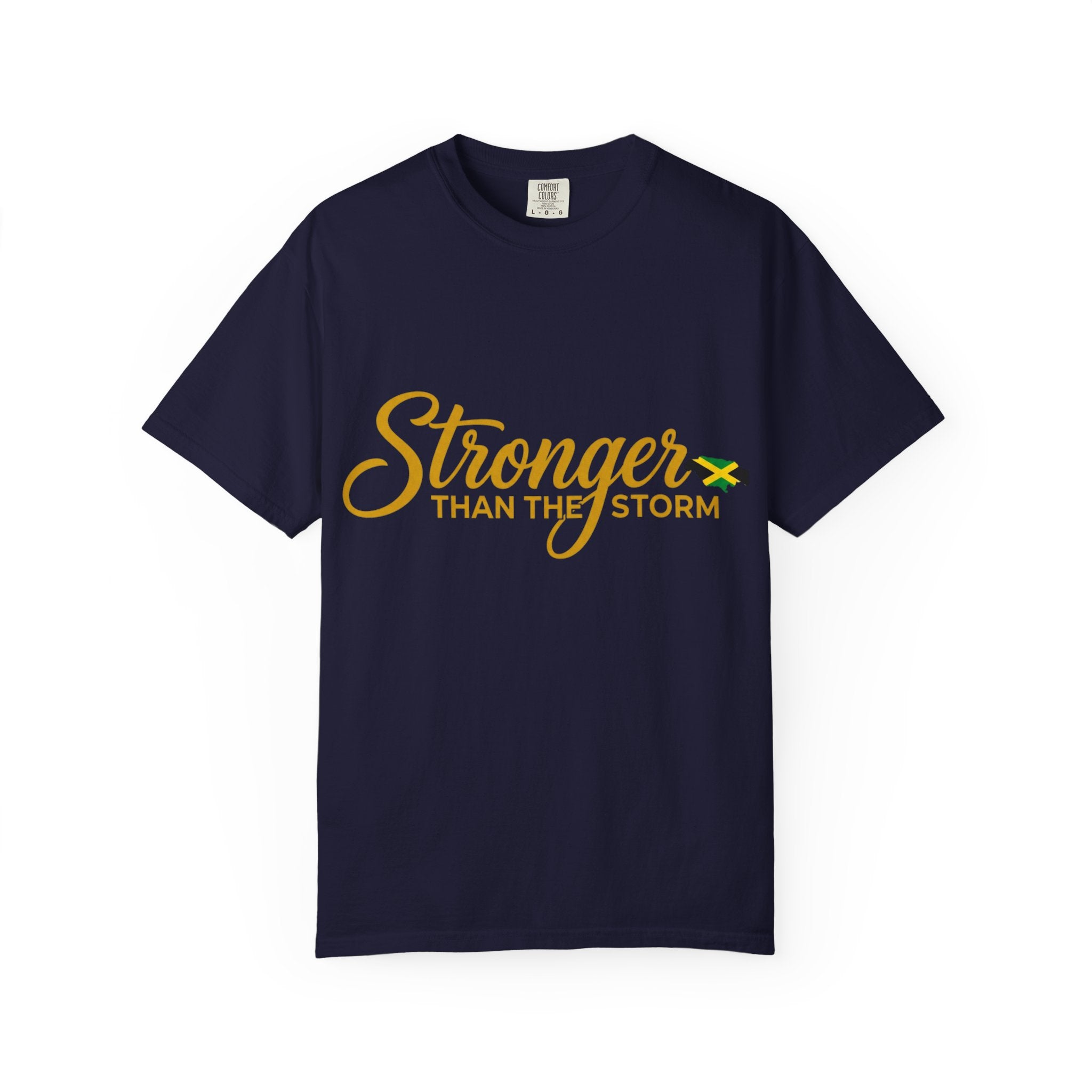 Stronger Than The Storm T-Shirt — Jamaica Resilience Tee