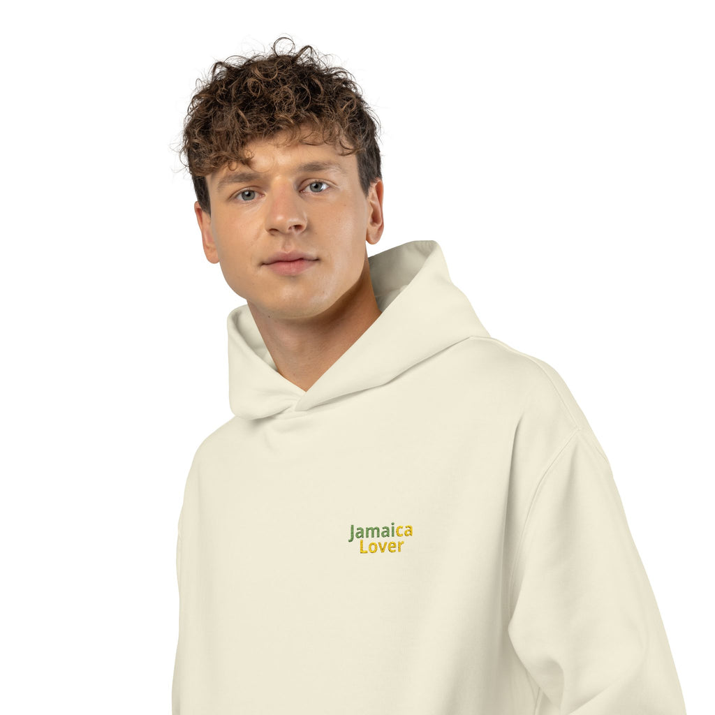 Relaxed Hoodie — 'Summer Lover' Minimal Chest Logo Pullover