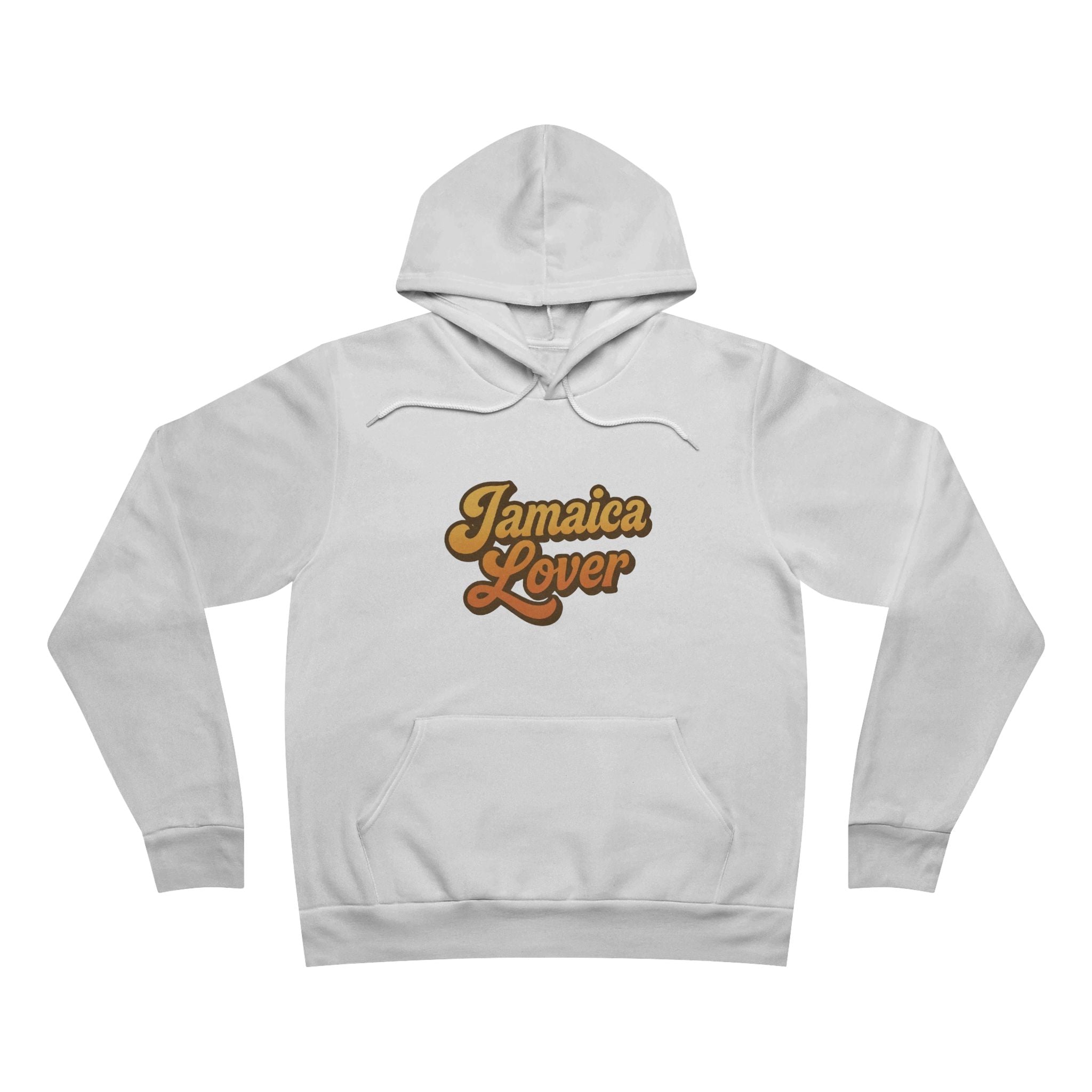 Jamaica Lover Hoodie — Retro Script Pullover for Island Vibes
