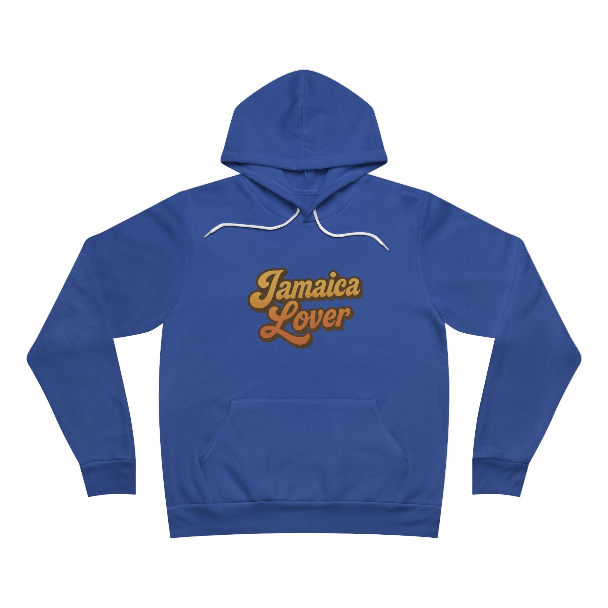 Jamaica Lover Hoodie — Retro Script Pullover for Island Vibes