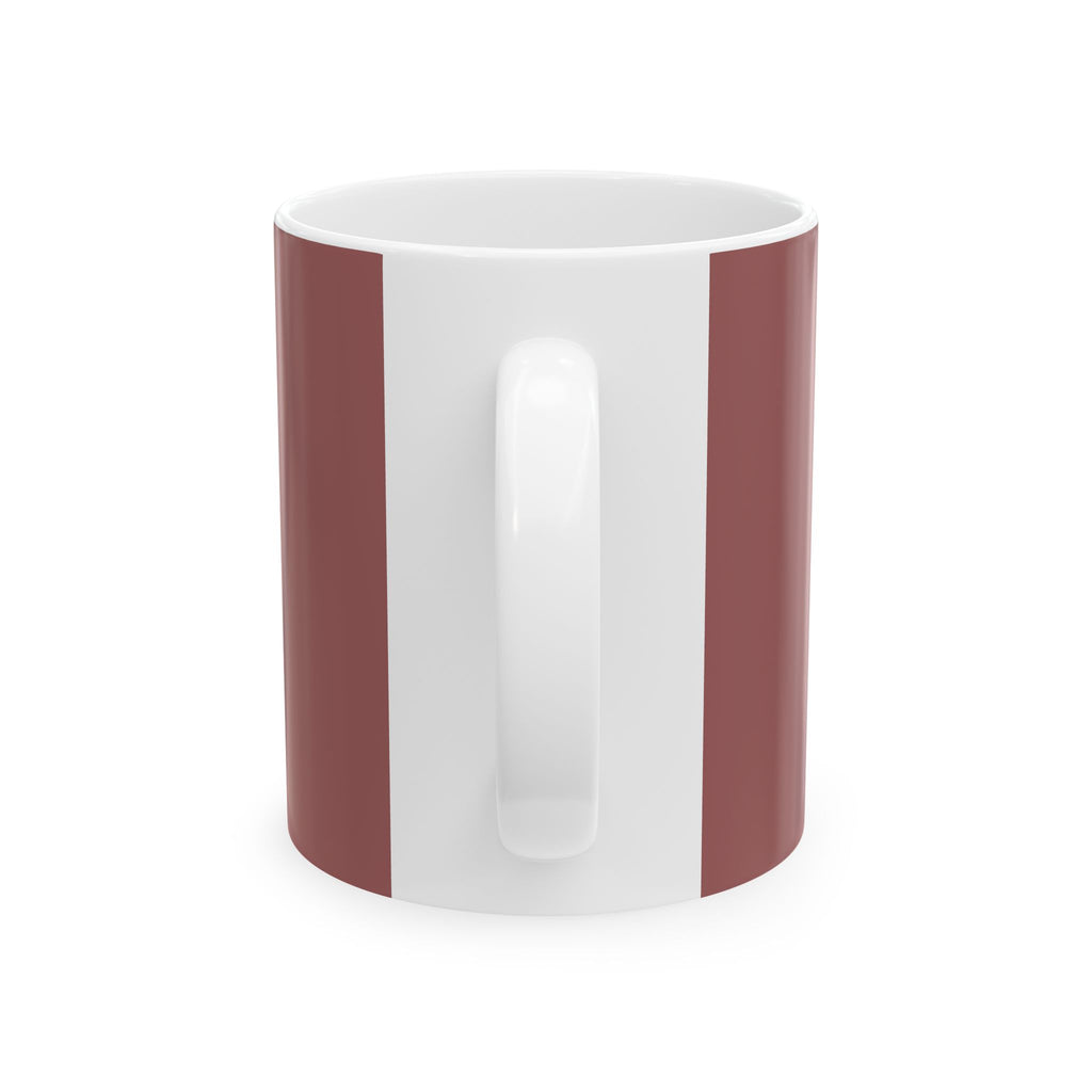Stronger Than the Storm Ceramic Mug — Inspirational Jamaica Lover Coffee Cup (11oz, 15oz)