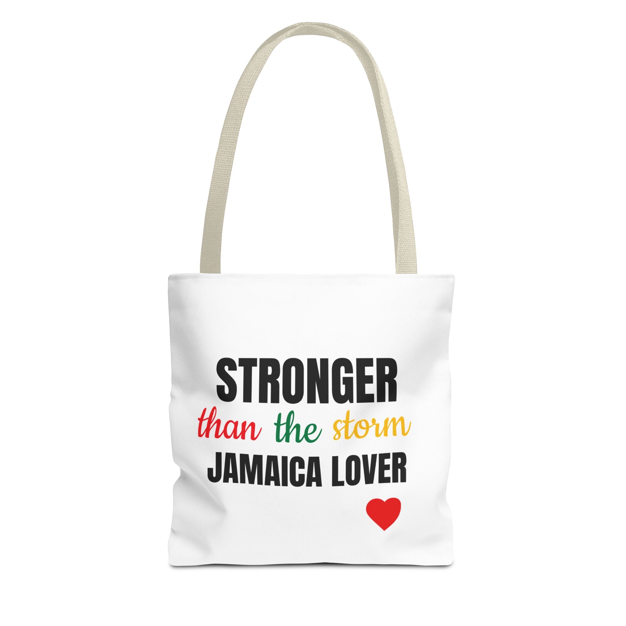Stronger Than The Storm Jamaica Lover Tote Bag
