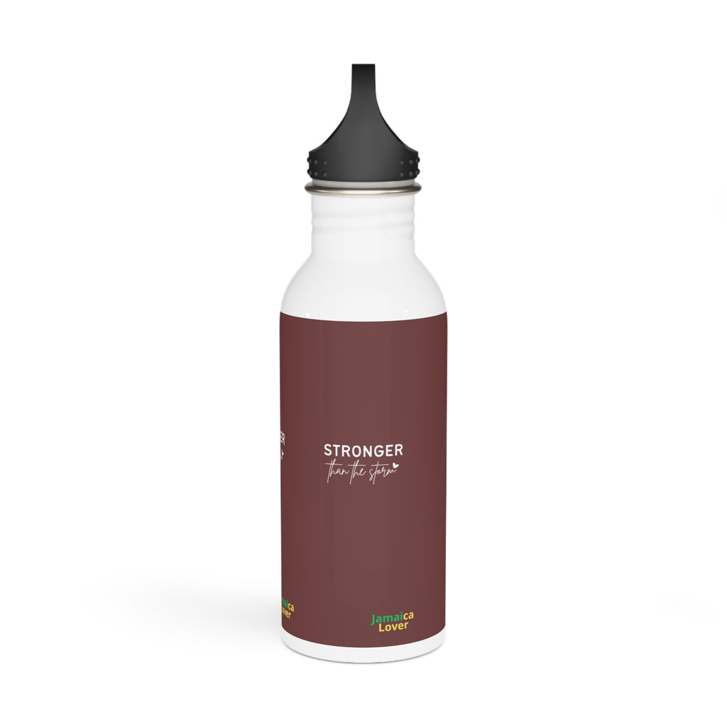 Stainless Steel Water Bottle — "Stronger from the Struggle" Inspirational Sports Bottle
