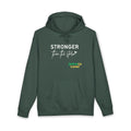 Stronger Than The Storm Hoodie — Jamaica Lover Inspirational Pullover