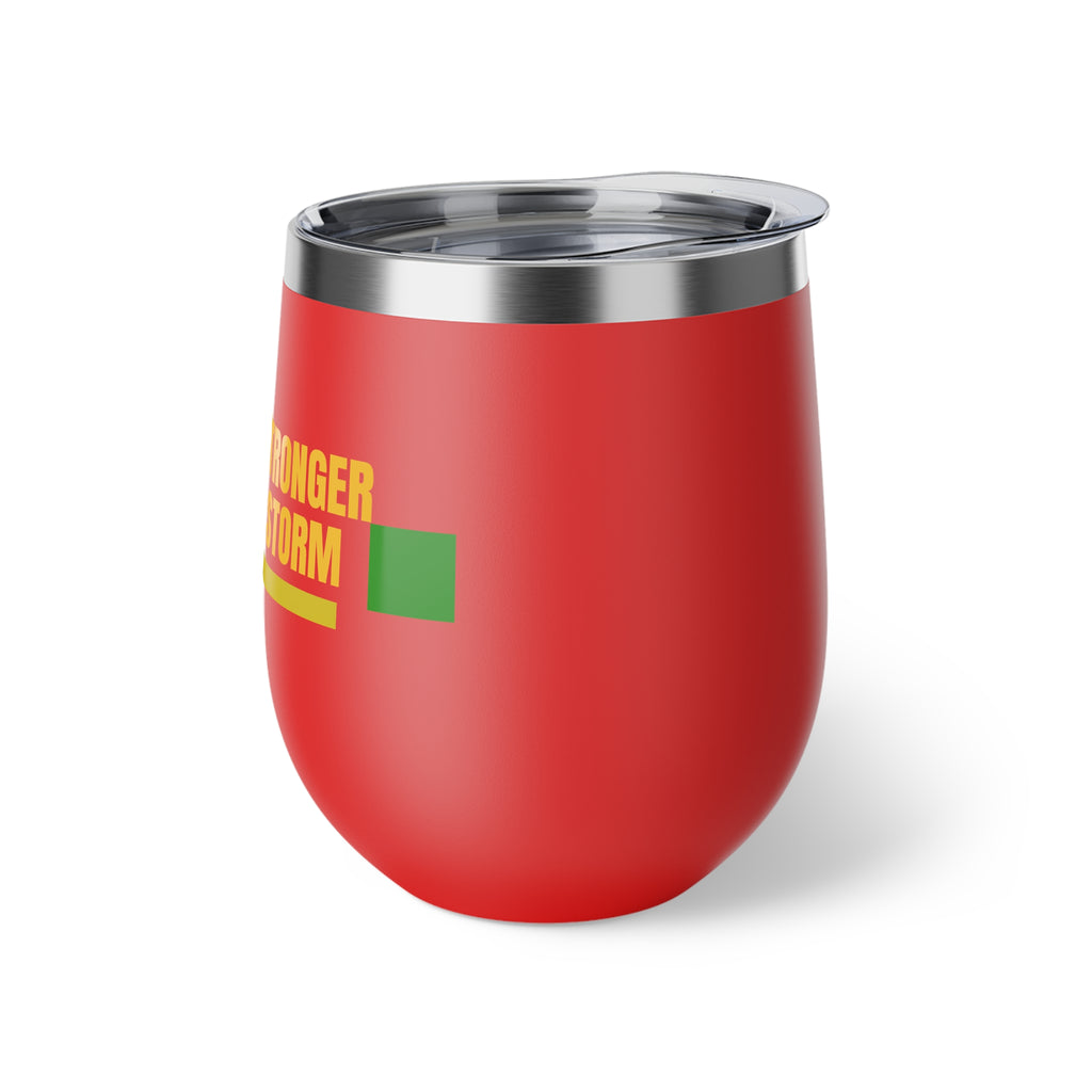 12oz Insulated Cup — "Jamaica Stronger Than The Storm"