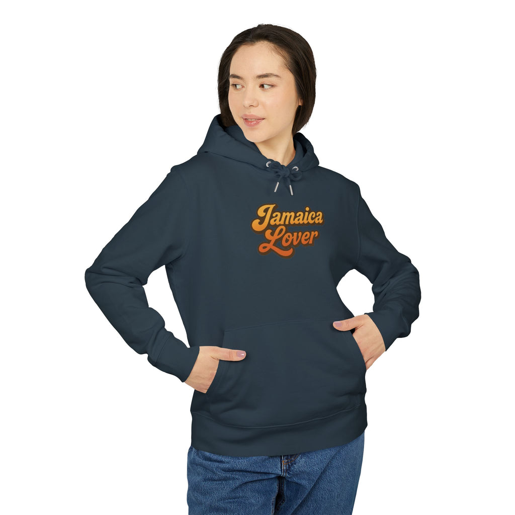 Jamaica Lover Hoodie — Retro Script Design