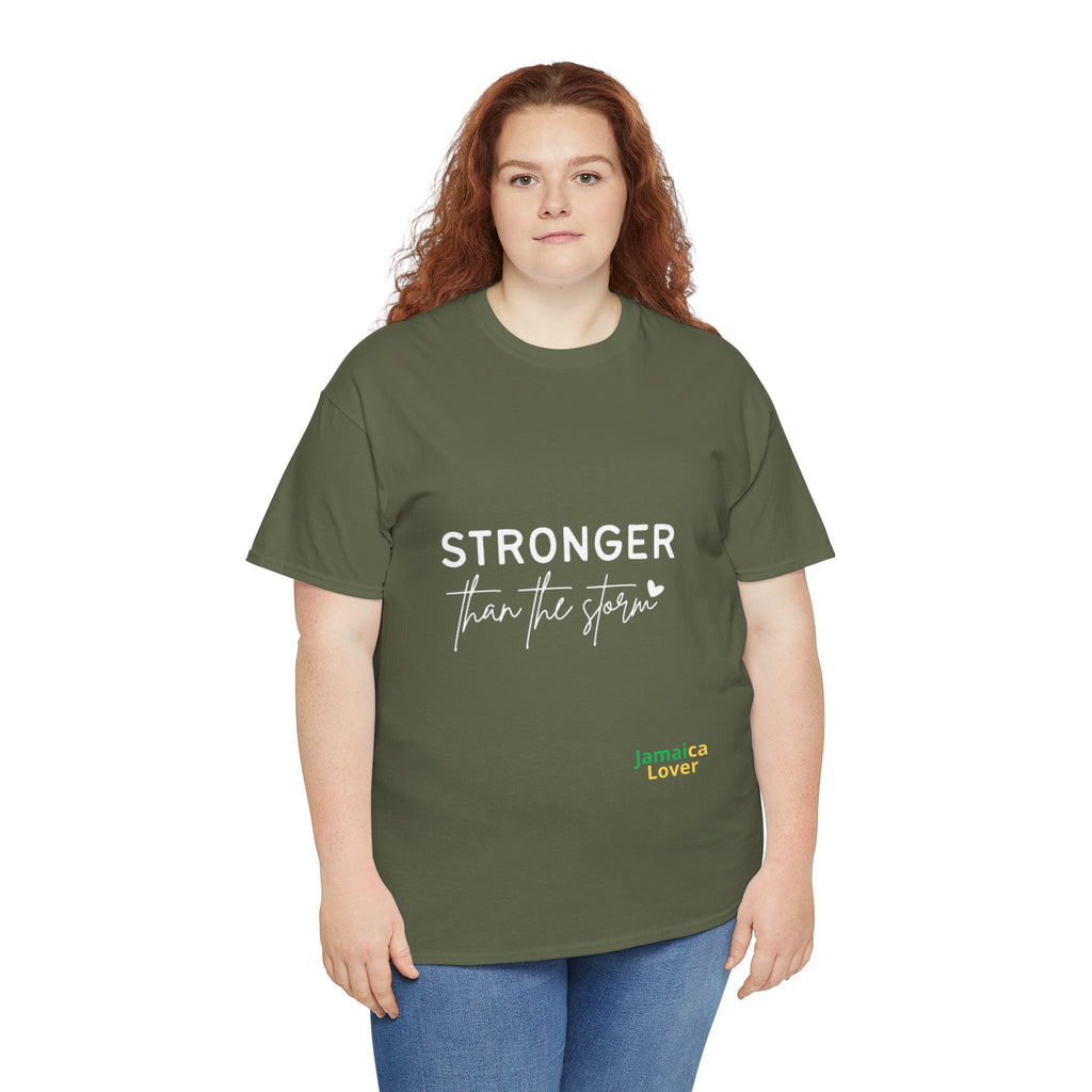 Stronger Than The Storm Tee — Inspirational Motivational T‑Shirt