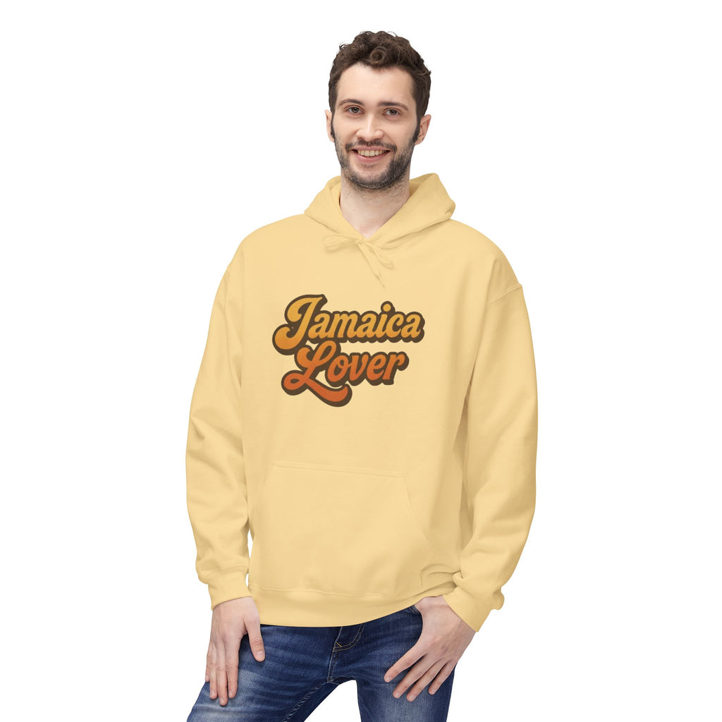 Jamaica Lover Hoodie – Retro Script Jamaica Pride Pullover