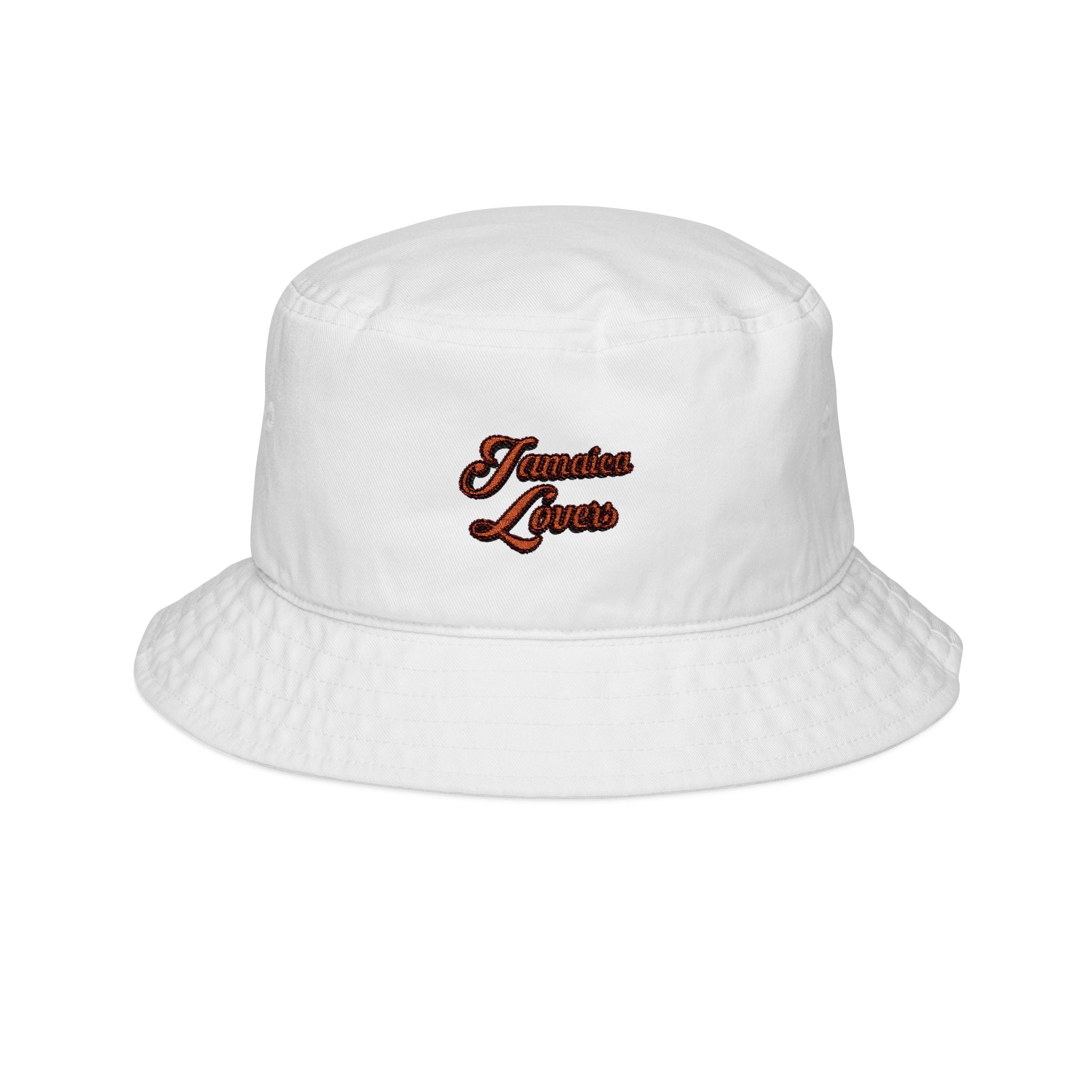 Embroidered Jamaica Lovers Bucket Hat - Tropical Vibes, Summer Accessory, Outdoor Fashion, Beach Wear, Gift for Him/Her