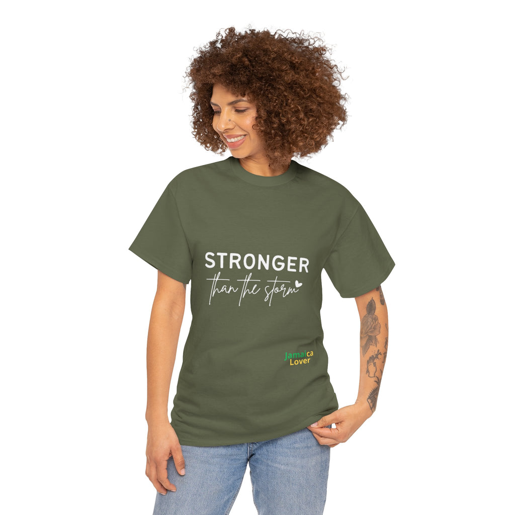 Stronger Than The Storm Tee — Inspirational Motivational T‑Shirt