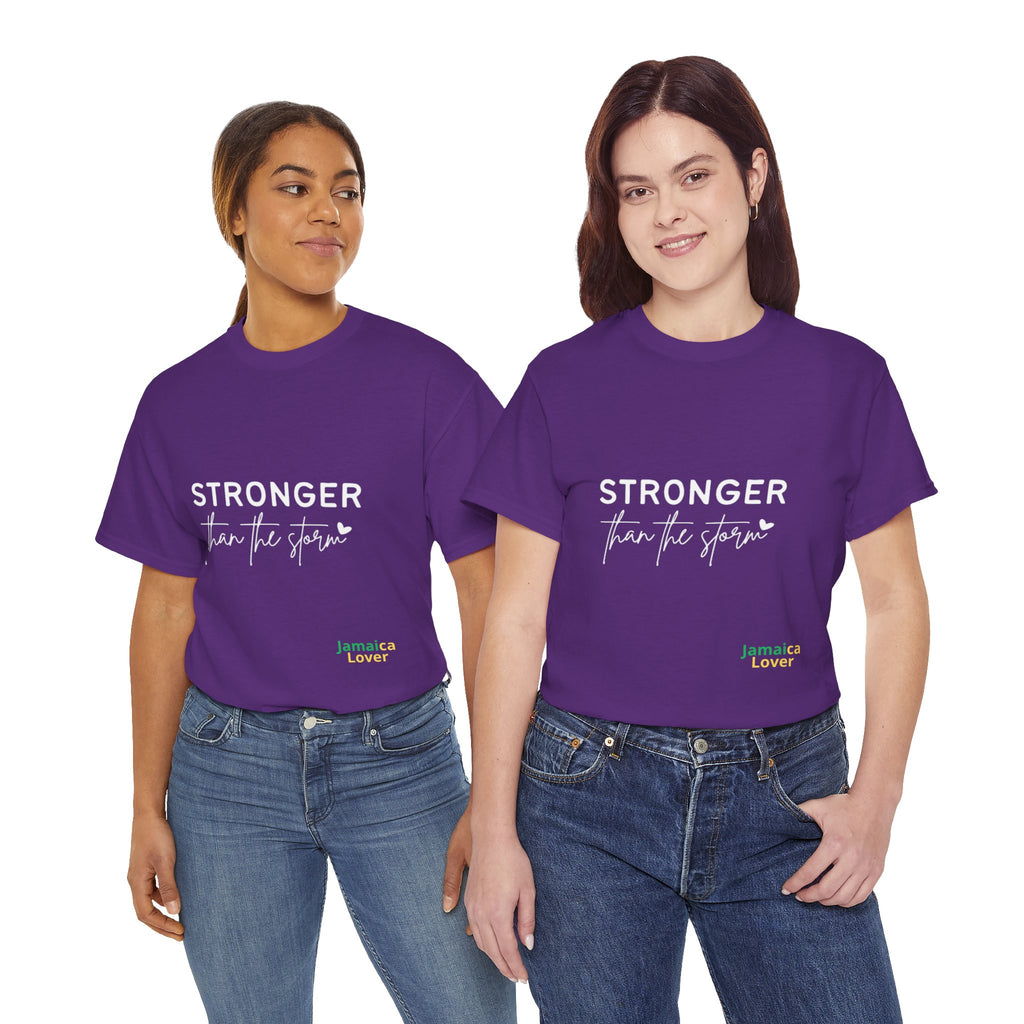 Stronger Than The Storm Tee — Inspirational Motivational T‑Shirt