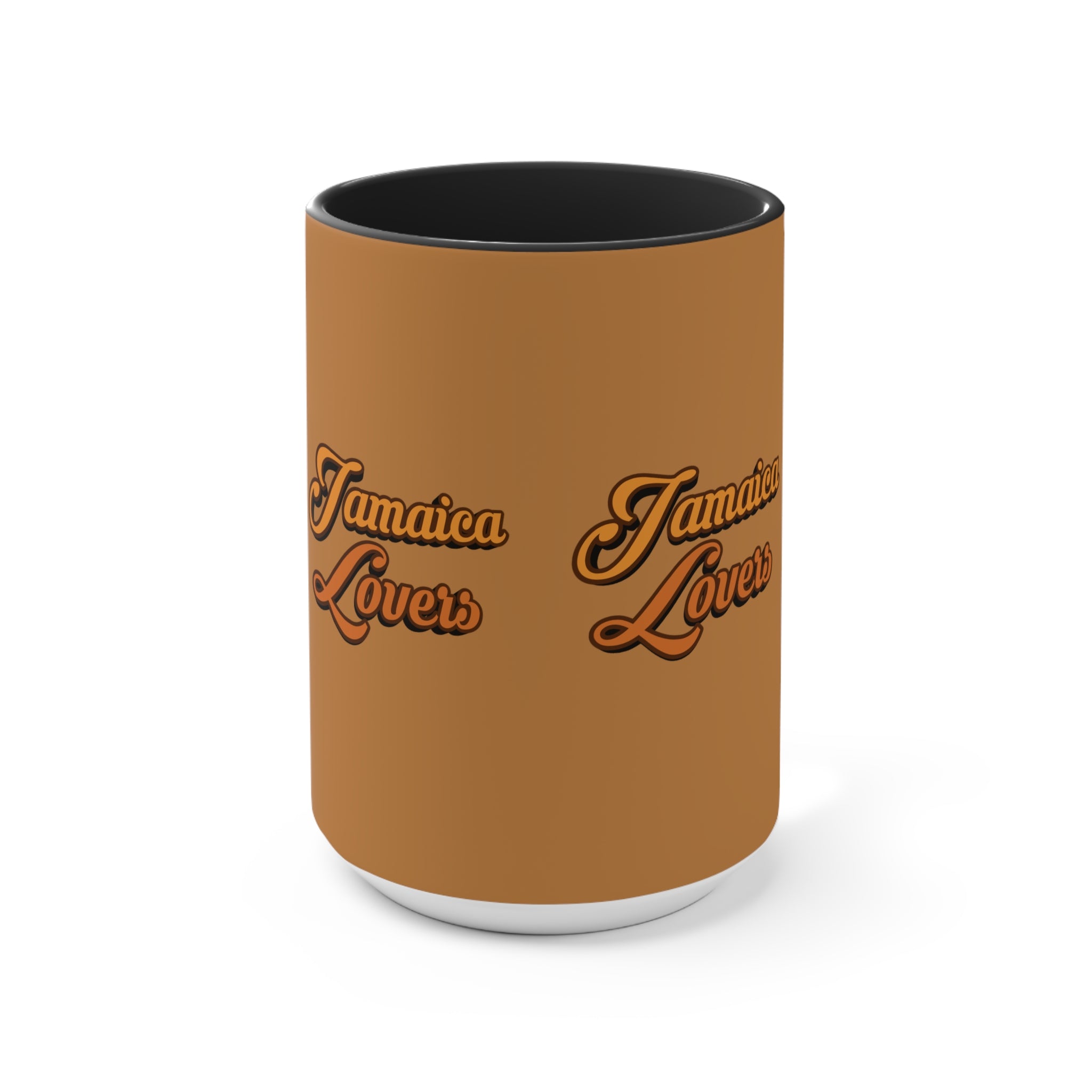 Jamaica Lovers Accent Mug, Coffee Cup for Island Enthusiasts, Gift for Coffee Lovers, Tropical Drinkware, Caribbean-Inspired Mug