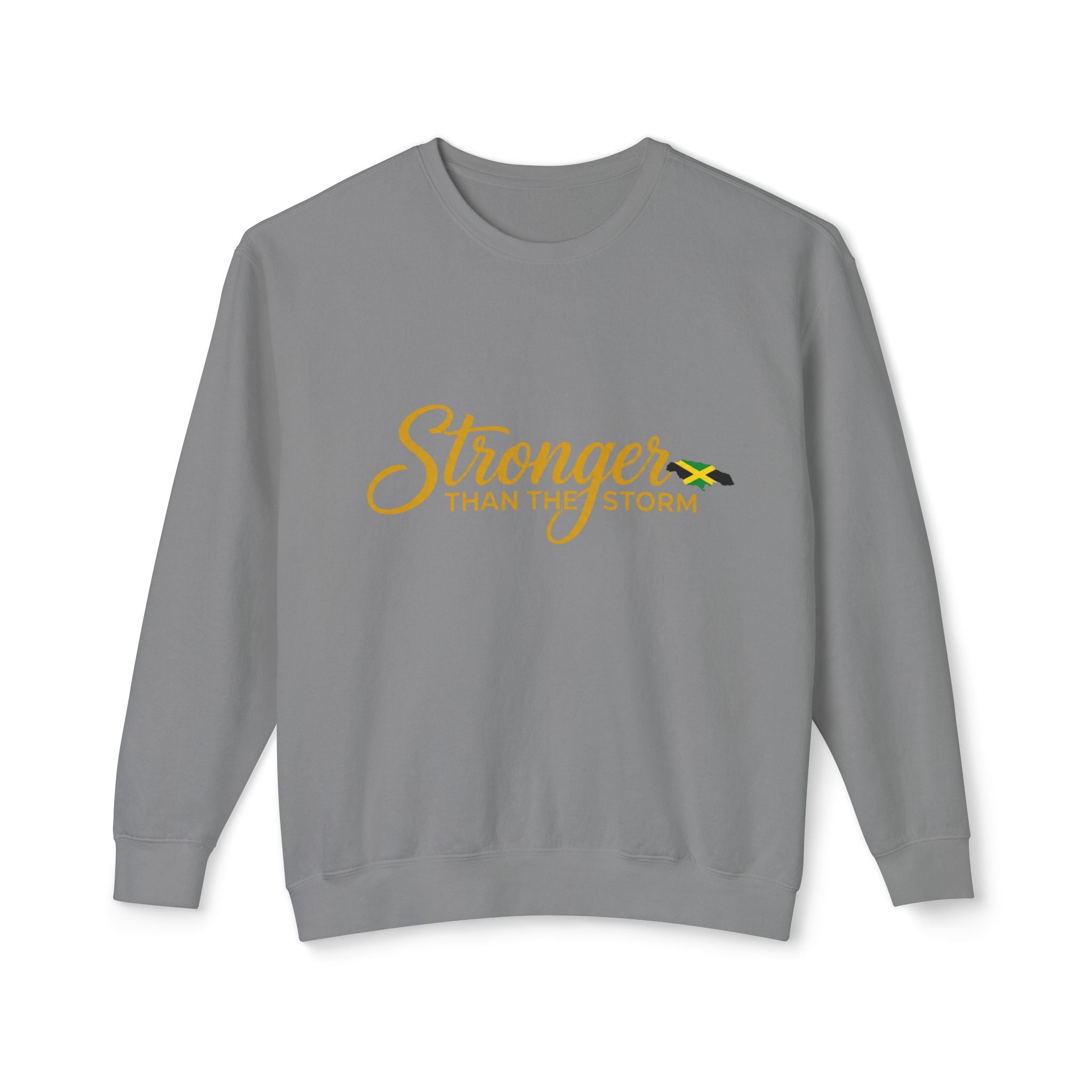 Stronger Than The Storm Sweatshirt — Inspirational Crewneck