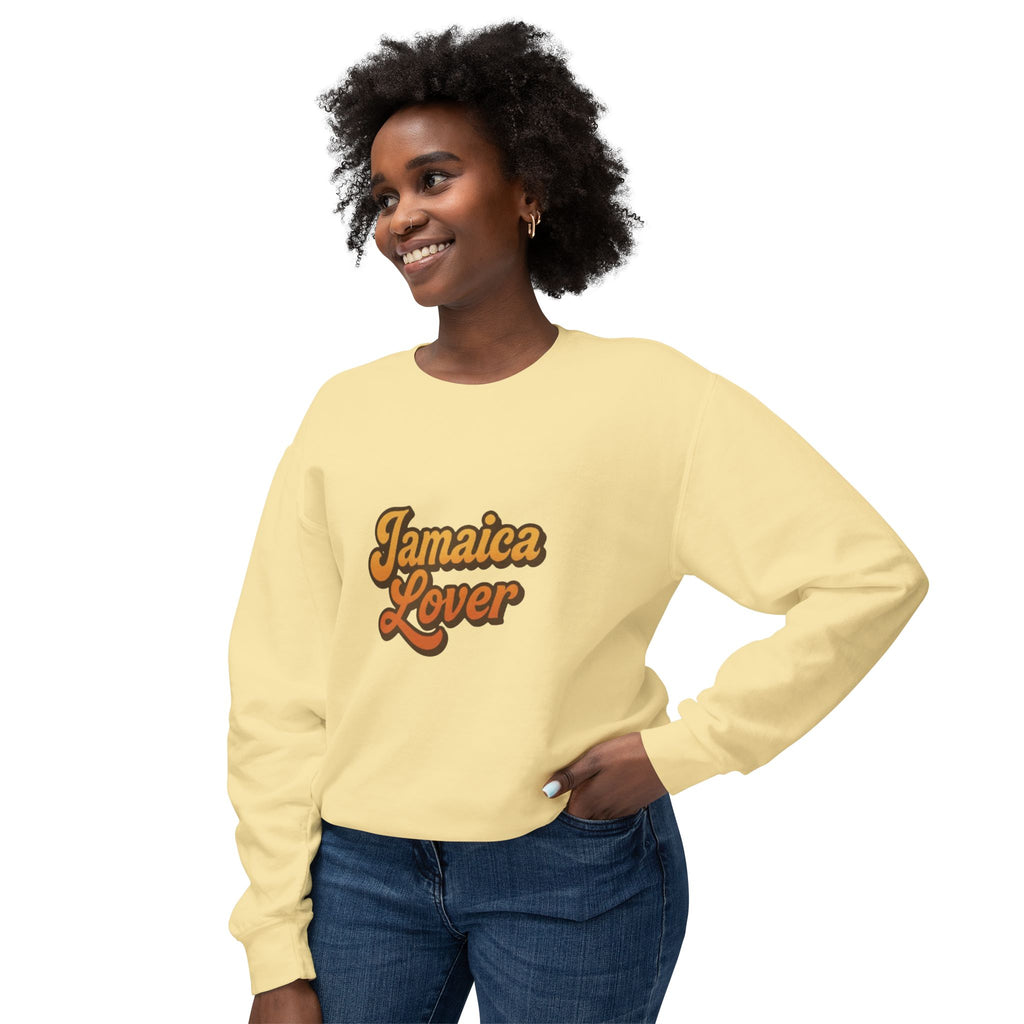 Jamaica Lover Crewneck Sweatshirt – Retro Tropical Travel Tee