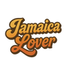 Text 'Jamaica Lover' in a decorative font on a white background